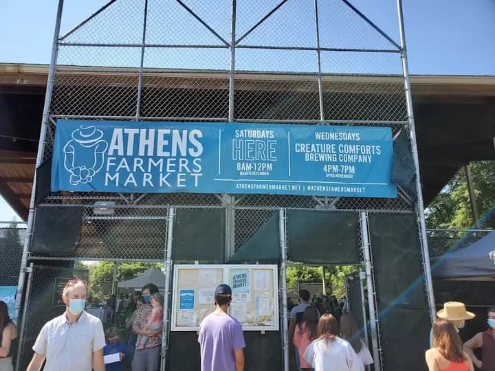 Athens Farmers Market Downtown