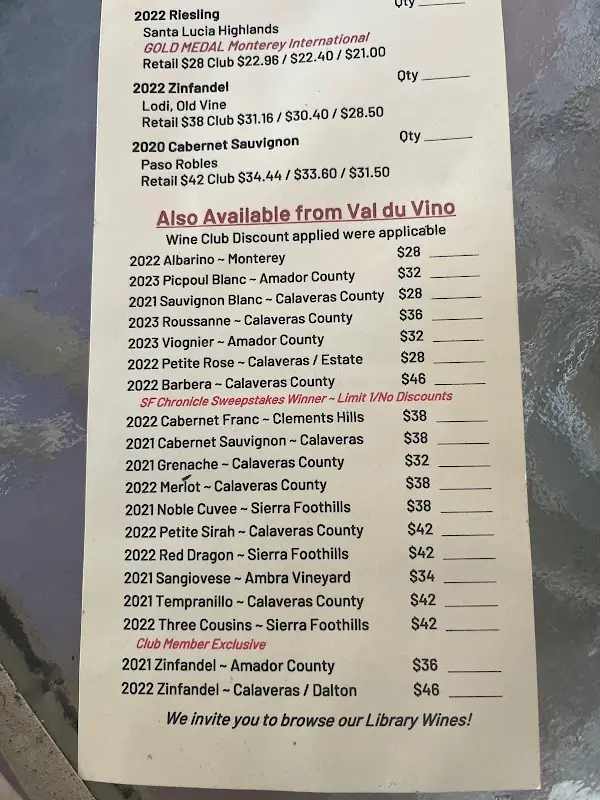 Val Du Vino Farmers Market